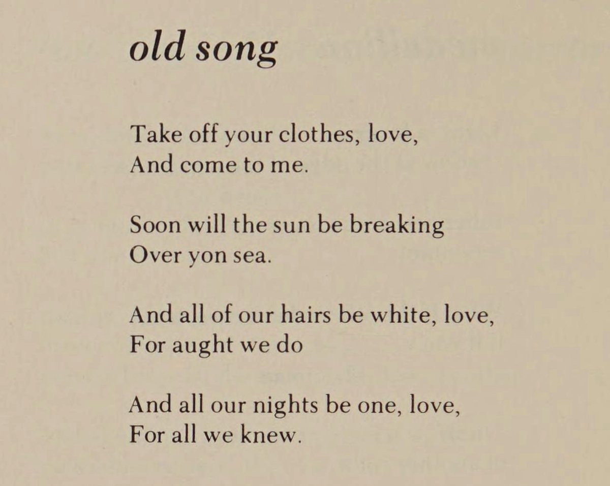phillipcrymble's tweet photo. Robert Creeley, born on this day in 1926
     ——— from The Charm: Early and Uncollected Poems (1971) https://t.co/6XS86Legjt