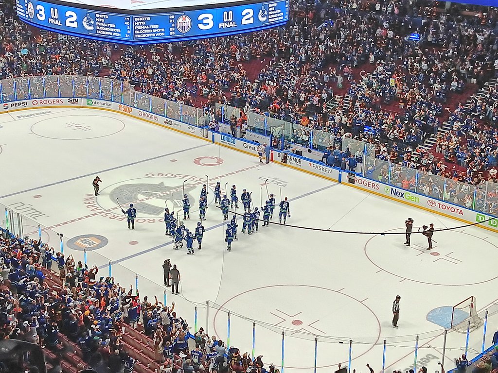 Thank you <a href="/Canucks/">Vancouver Canucks</a> for a great season.