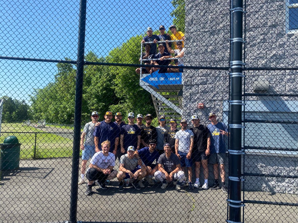 sunywccbaseball's tweet photo. Heading back 10 years later! Taking on the 5th-seeded St. Johns River State College in the opening round of the NJCAA D2 CWS in Enid, OK! First pitch slated for 2pm EST (1pm CDT) on Saturday May 25! #GoVikings #TheDub https://t.co/RPOZT2HOkf