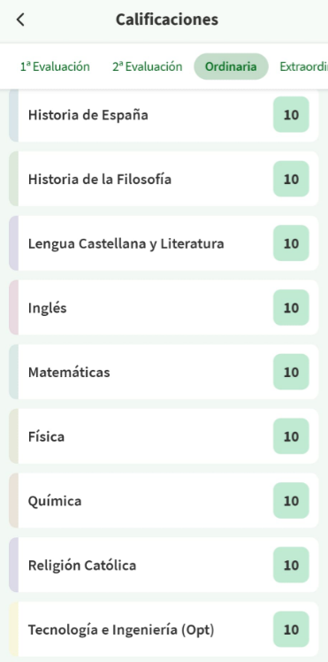 Tras un año sacrificando absolutamente todo por perseguir mi sueño, aquí  está el primer paso para hacerlo posible... media de 10 en 2ºBach. Estoy en una nube ahora mismo, y demasiado agradecido a todos mis amigos por el apoyo que me han dado todo el curso, no tengo palabras ❤️💪