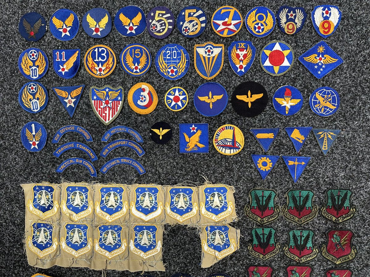 #WW2 #SWW #USAAF #Shoulder #Sleeve #insignia #Manhatten #Project etc coming up in my June #Militaria sale