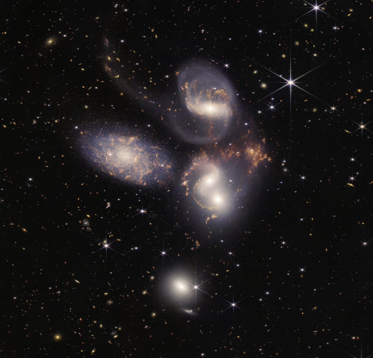 Stephan’s Quintet captured by JWST