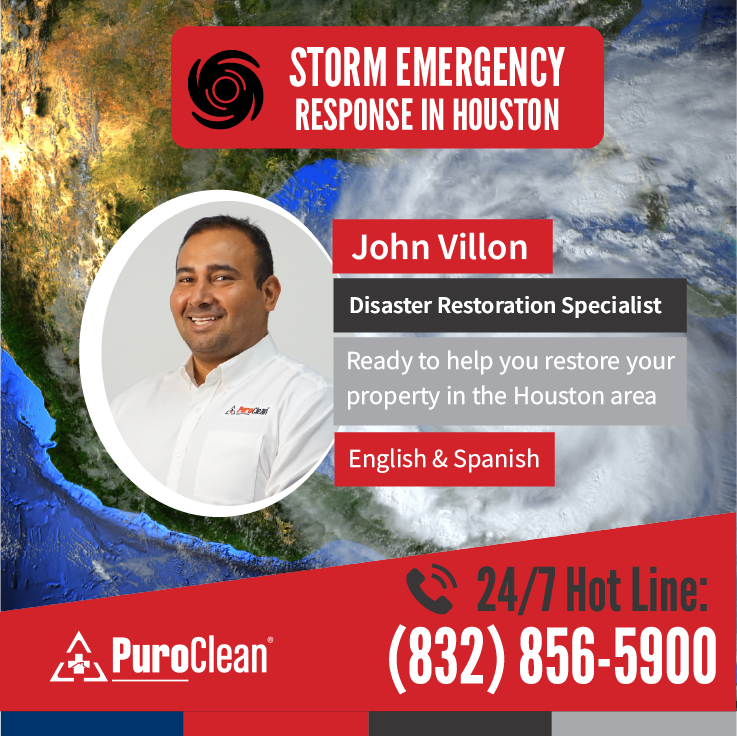 PuroCleanHTX's tweet photo. Our team is ready 24/7 to help you fix the damage of the recent storm in Houston ☎️ (832) 856-5900 👉 https://t.co/AK9DmYy7z8  #TornadoHouston #StormHotline #Restoration #WaterDamage https://t.co/FQqVnQV282