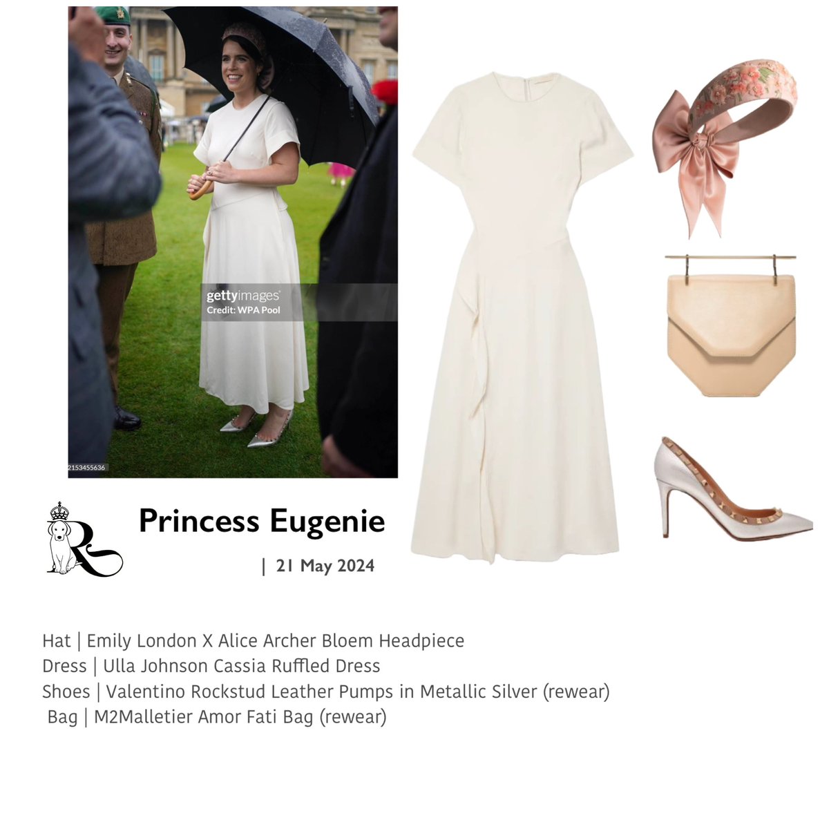 Princesses Beatrice & Eugenie also attended The Sovereign's Garden Party, at Buckingham Palace today 💕 #PrincessEugenie