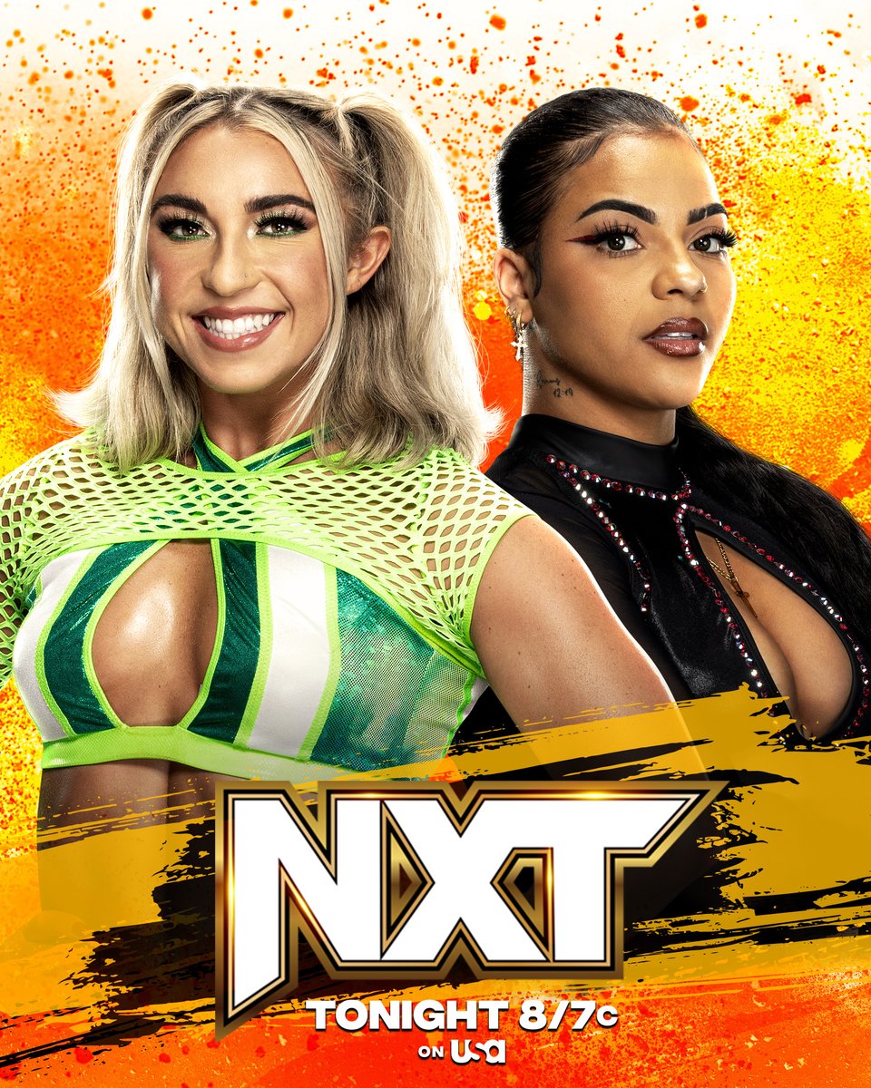 WWENXT's tweet photo. Who will head to #NXTBattleground and the NXT Women’s North American Championship Ladder Match when @brinleyreecewwe faces @Jaida_Parkerwwe in a Qualifying Match TONIGHT on #WWENXT? 

📺 8/7c on @USANetwork https://t.co/SFkLmB4I22