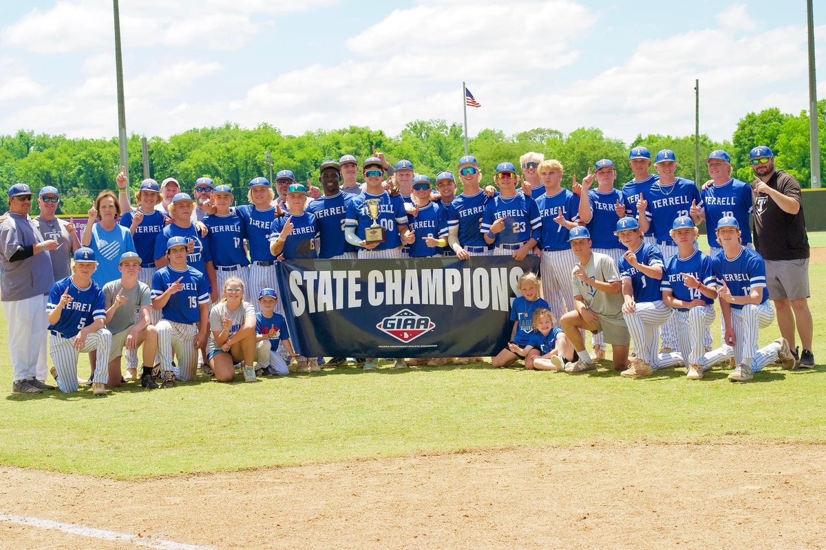 Ashley Walker (@coachwalker_9) on Twitter photo Your 2024 AAA State Champion Terrell Academy Eagles!
#HomeGame <a href="/coleswindell/">Cole Swindell</a> <a href="/Terrell_Eagles/">Terrell Academy Athletics</a> <a href="/PrepBaseballGA/">Prep Baseball Georgia</a> Your 2024 AAA State Champion Terrell Academy Eagles!
#HomeGame <a href="/coleswindell/">Cole Swindell</a> <a href="/Terrell_Eagles/">Terrell Academy Athletics</a> <a href="/PrepBaseballGA/">Prep Baseball Georgia</a>