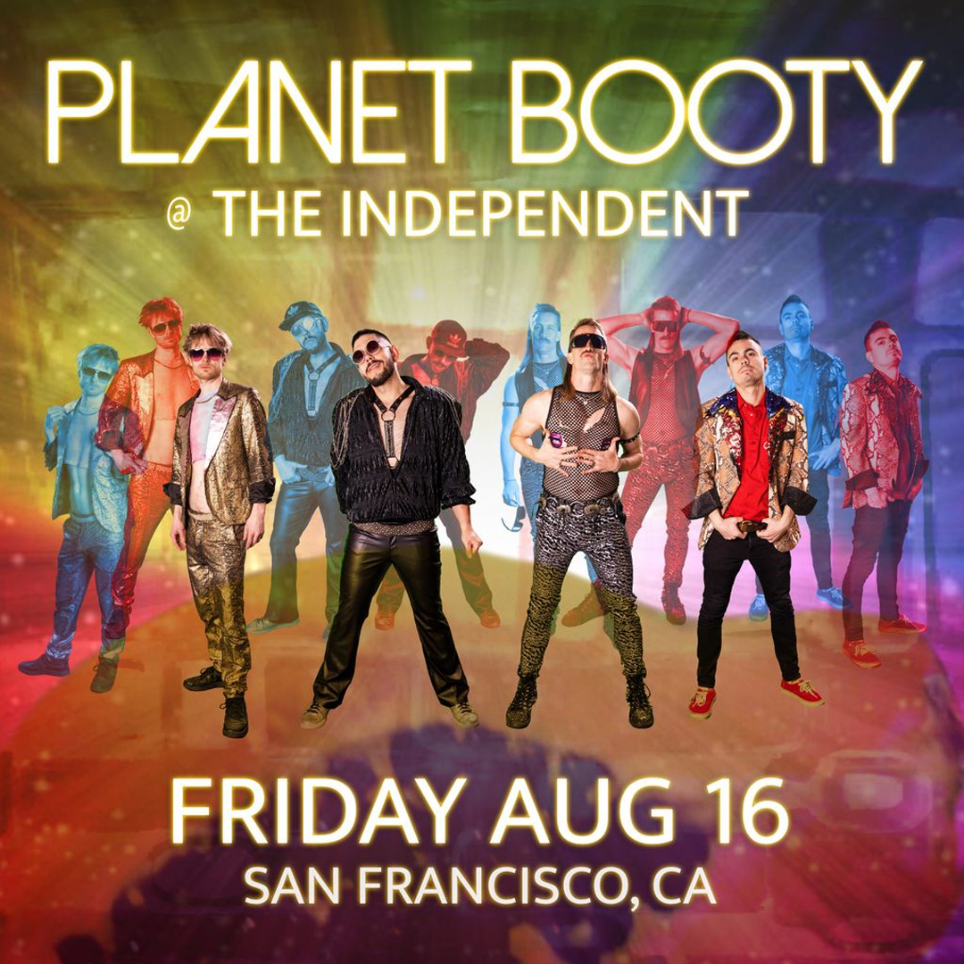 JUST ANNOUNCED! Dance the night away with @planetbooty coming to San Francisco on Friday, 8/16 🪩 ℹ️: Tickets go on sale Thursday, 5/23 at 10am! 🎟️: bit.ly/3K7JUB3