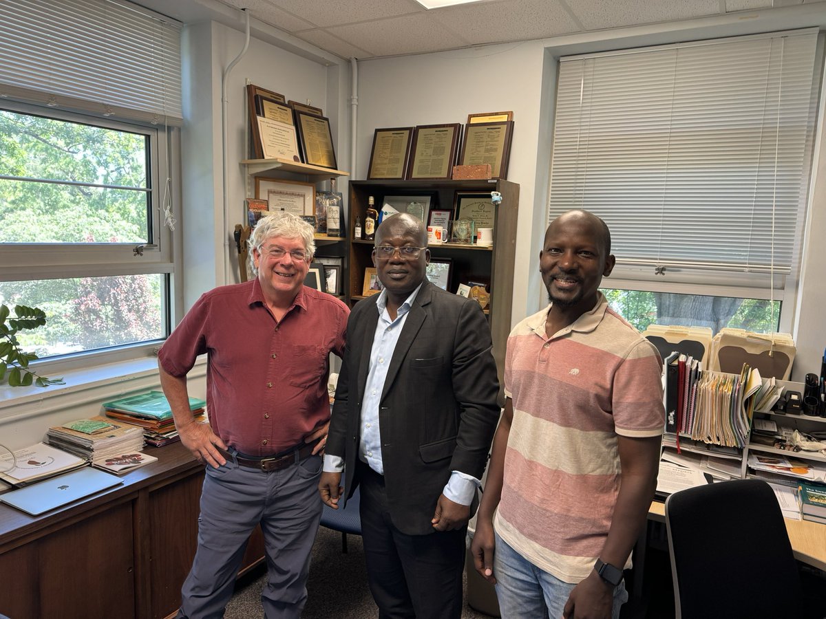 Eric Danquah (@ey_danquah) on Twitter photo I was delighted to end my meetings at NCSU today with the celebrated sweet potato breeder, Dr. Craig Yencho <a href="/YenchoLabNCSU/">NCSU Sweetpotato & Potato Breeding</a>. Great work Dr. Bonny Oloka is doing with Craig. We look forward to fruitful collaborations. <a href="/wacci_gh/">WACCI</a> <a href="/CALS_Dean/">Dean Garey Fox</a> <a href="/UnivofGh/">University of Ghana</a> I was delighted to end my meetings at NCSU today with the celebrated sweet potato breeder, Dr. Craig Yencho <a href="/YenchoLabNCSU/">NCSU Sweetpotato & Potato Breeding</a>. Great work Dr. Bonny Oloka is doing with Craig. We look forward to fruitful collaborations. <a href="/wacci_gh/">WACCI</a> <a href="/CALS_Dean/">Dean Garey Fox</a> <a href="/UnivofGh/">University of Ghana</a>