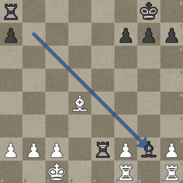 okayishchess's tweet photo. I had this position with White in a Blitz game. My opponent has just played Bxg2 with a double-attack‼️ Can White somehow avoid losing an exchange here? With 20 seconds on the clock I have managed to avoid losing material in this position. Do you see how? #chesspunks https://t.co/tYz8RIOYYi