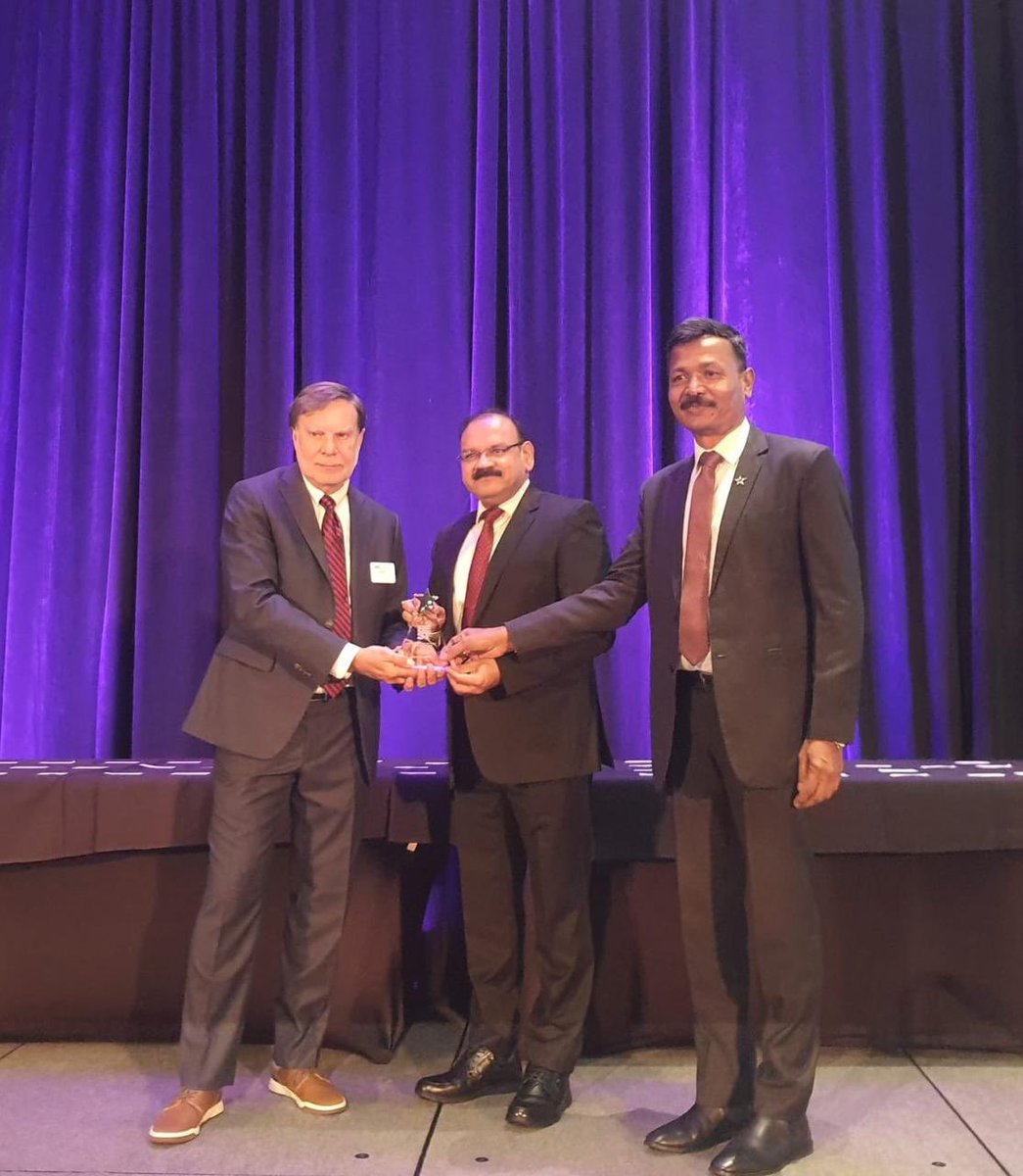 POWERGRID has been conferred the prestigious ATD Best Award 2024 for strategic approach to talent development driving business results. Dr. Yatindra Dwivedi, Director (Personnel) received the award on behalf of POWERGRID at a ceremony held in New Orleans USA.