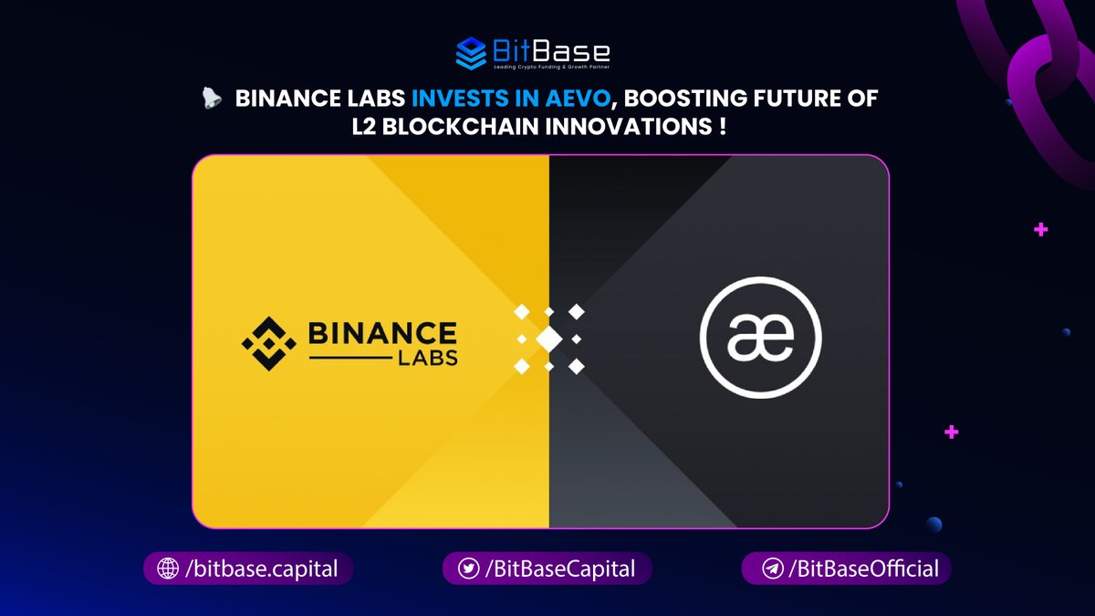 Introducing Aevo: The All-in-One Trading Platform with Binance Labs' Backing! Exciting news! Aevo revolutionizes trading with its high-performance Layer 2 (L2) platform, offering options, pre-launch futures, and perpetual trading all in one place, using just a single margin