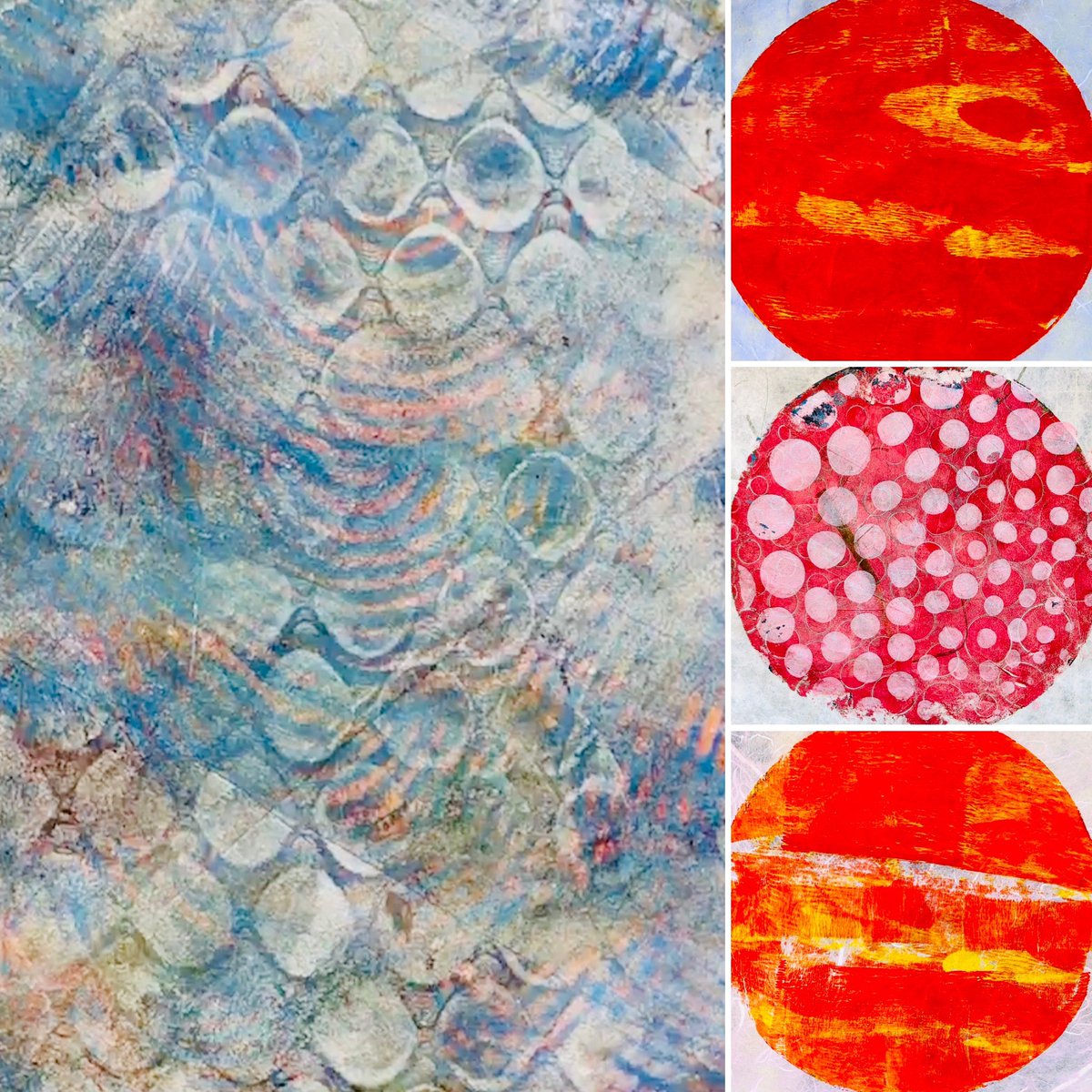 Fae Kilburn (@faekilburn) on Twitter photo Yesterday <a href="/CaitlinKSense/">@CaitlinSenseArts</a> & myself ran a Gelli printing session with 2 individuals <a href="/touchbasepears/">Sense TouchBase Pears</a> Us both demonstrating different approaches. The wonderful thing about art is everyone has their own unique style.
These are the lovely prints the participants created.
#ThisIsMyArt Yesterday <a href="/CaitlinKSense/">@CaitlinSenseArts</a> & myself ran a Gelli printing session with 2 individuals <a href="/touchbasepears/">Sense TouchBase Pears</a> Us both demonstrating different approaches. The wonderful thing about art is everyone has their own unique style.
These are the lovely prints the participants created.
#ThisIsMyArt