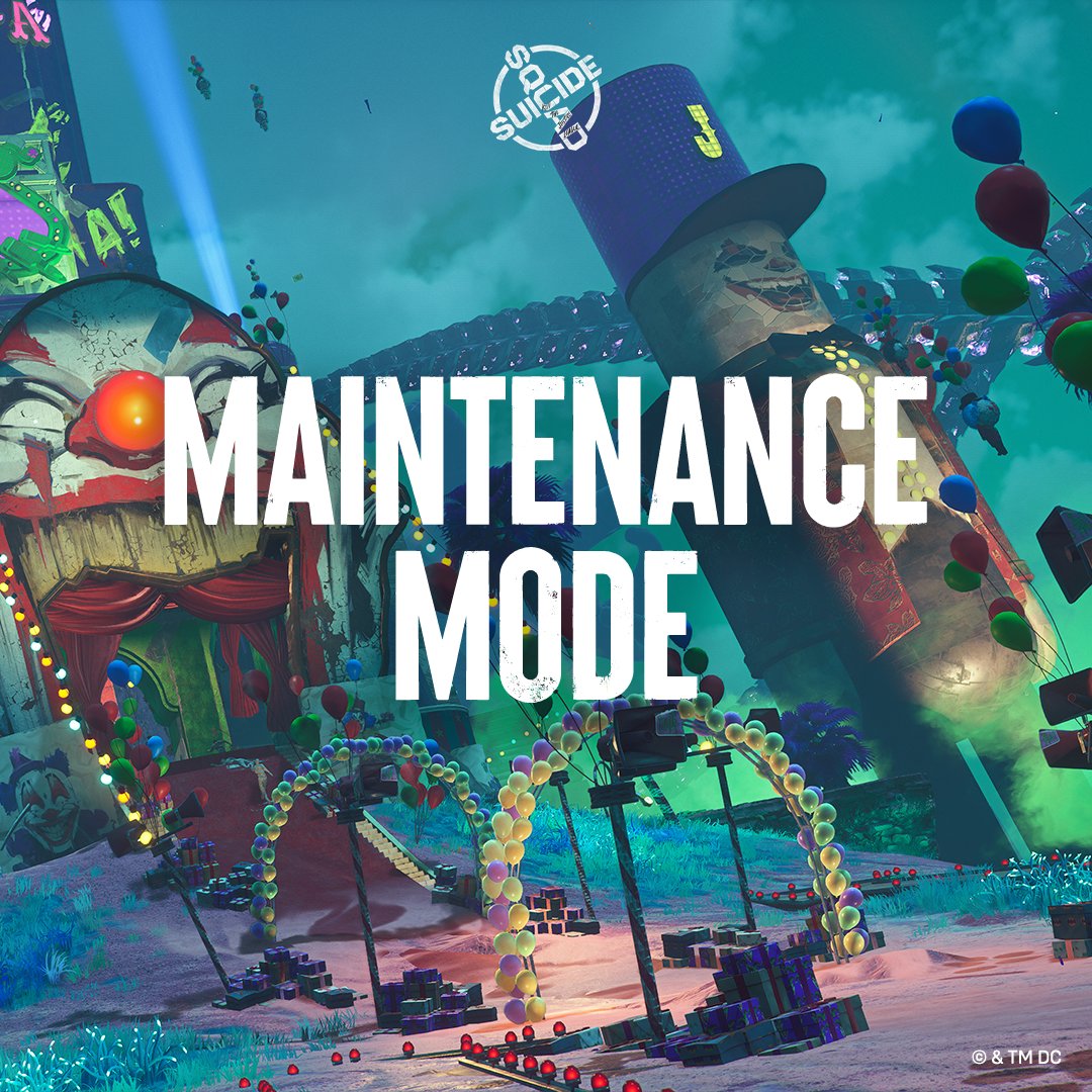 Attention TFX! In preparation for the release of Episode 2 of #SuicideSquadGame, we will have two periods of maintenance this week! The first beginning on 5/22 at 3 AM PT/10 AM UTC and the second beginning 5/23 at 3 AM PT/10 AM UTC. Keep an eye on our channels for when
