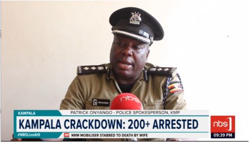 Police have arrested over 200 people in an operation that swept across the Kampala Metropolitan Area in response to rising crime rates and public fear. 

@KiberuSirajje1 

#NBSLiveAt9 #NBSUpdates