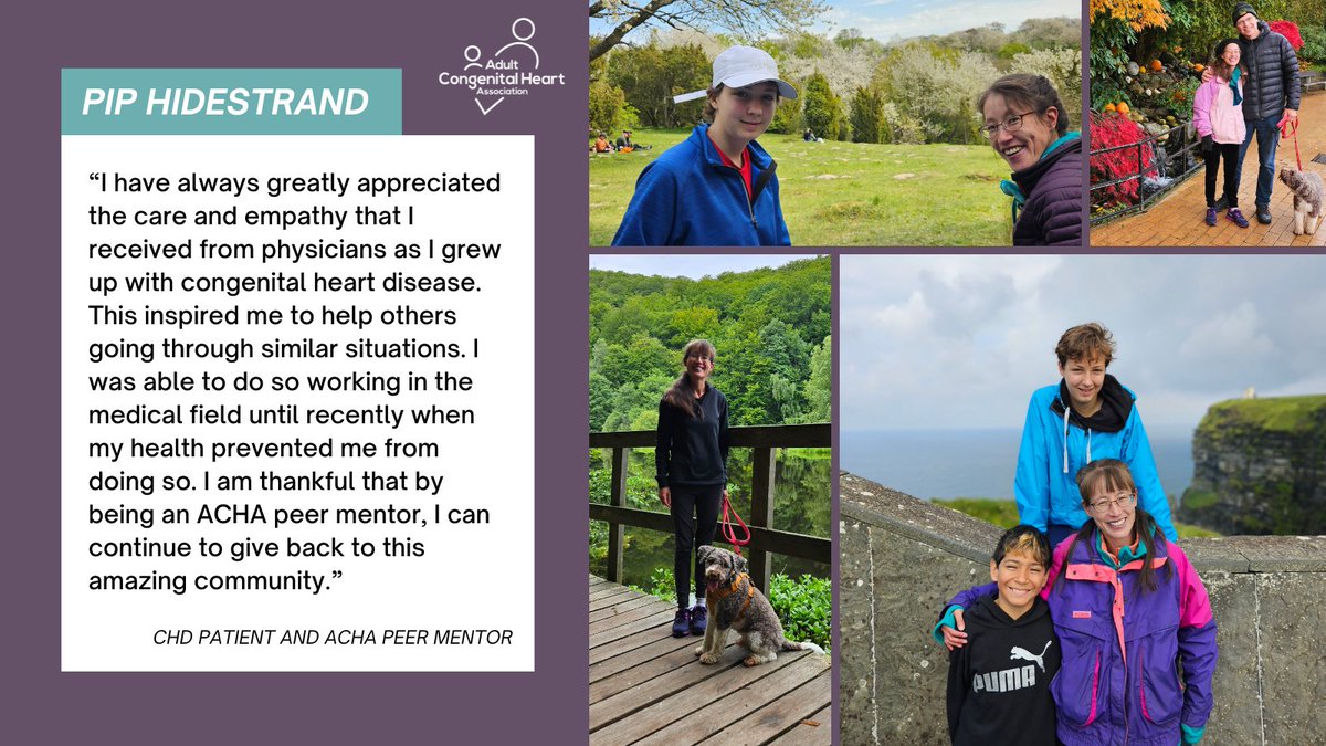 ACHA_Heart's tweet photo. ACHA honors Asian Americans & Pacific Islanders who are making a difference in the #CHD community for #AAPIHeritageMonth. Learn more about Pip Hidestrand, and join us in thanking her for supporting the ACHA community and providing guidance and resources through her work as a Heart to Heart Peer Mentor! #ACHACares #CHDAwareness #CHDCare4Life
