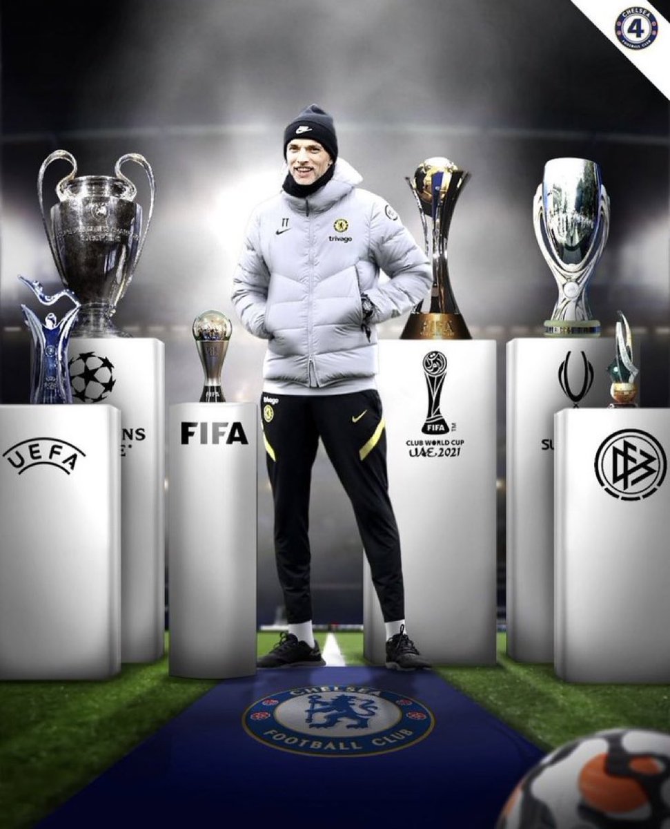 FutbolCheIsea's tweet photo. Trophies 
Challenge for the League 
Good Defense 
Loves Chelsea 
IT DOES NOT GET BETTER THAN HIM! @todd_boehly https://t.co/hHfgIlSeFu