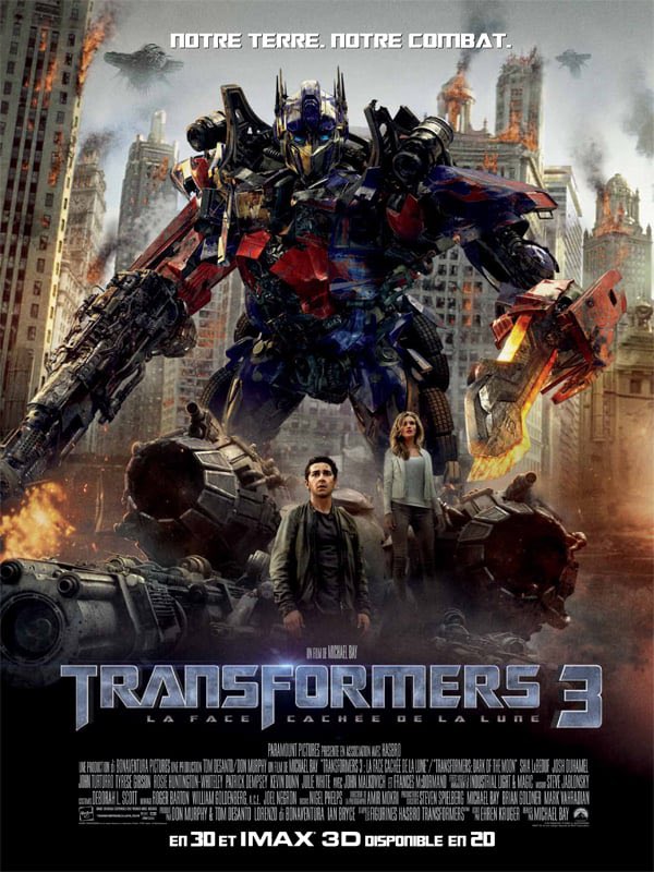 Le film du soir bonsoir!!! On continue la saga avec #Transformers3 la face cachée de la lune!! C’est le moins bon des 3, et ensuite c’est la cata😆 Même si j’avais bien aimé le concept de last knight!!