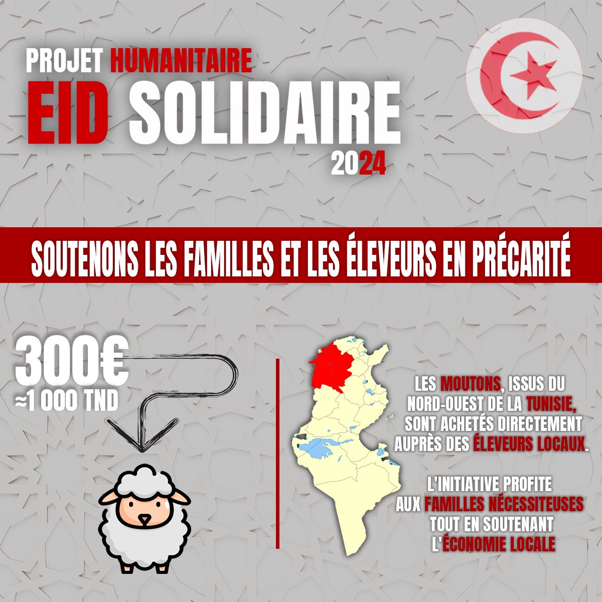 🐏🇹🇳| THREAD PROJET : EID SOLIDAIRE TUNISIE 2024 ⤵️

helloasso.com/associations/h…