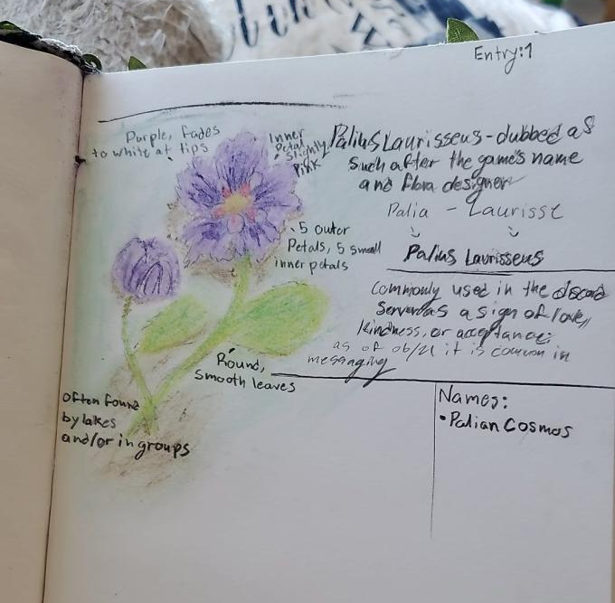 After 3.5 years, my time on Palia has come to an end. It will always have a special place in my heart, despite its many challenges. As an environment artist I never thought I would see fan art of my work, and yet, folks came to love the purple flowers that I made for Palia 1/🧵