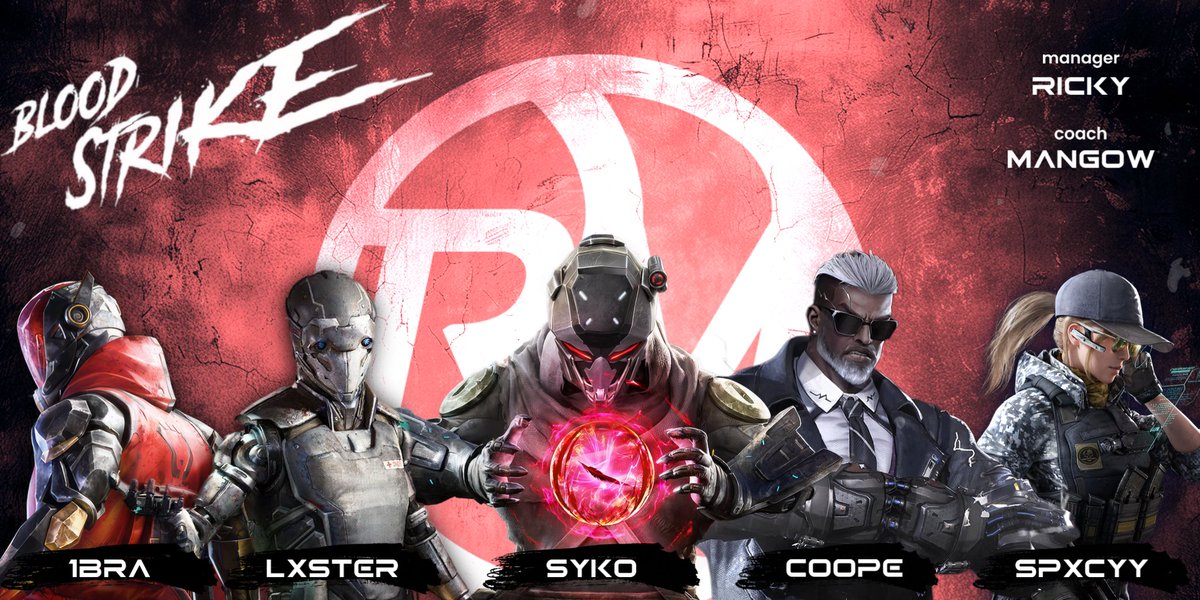 Hey lunatics, we are happy to announce our arrival on Bloodstrike, an emerging title that is giving us a lot of emotions. 

🗿Red Moon roster:

Manager
🇮🇹<a href="/RickyyyRM/">RickyyyRM</a>
Coach
🇮🇹<a href="/MangowXD/">Mangow</a>
Players:
🇬🇧@Lxster7
🇦🇱@fwsuki 
🇿🇦<a href="/SykoCPT/">Syko</a> 
🇳🇱@CoopeF84
🇫🇷@wSpxcyy 

Support us on this journey ❤️