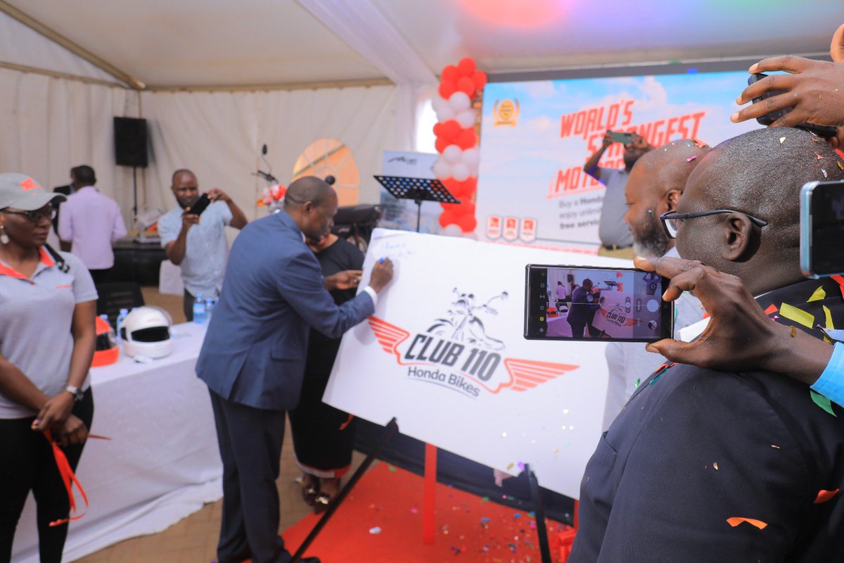 SPONSORED: Building People, Building Dreams! We're excited to announce our partnership with 10 leading Boda Boda Associations to provide sustainable economic empowerment and financial freedom to hundreds of thousands of young people and their households! #HondaByMarkh