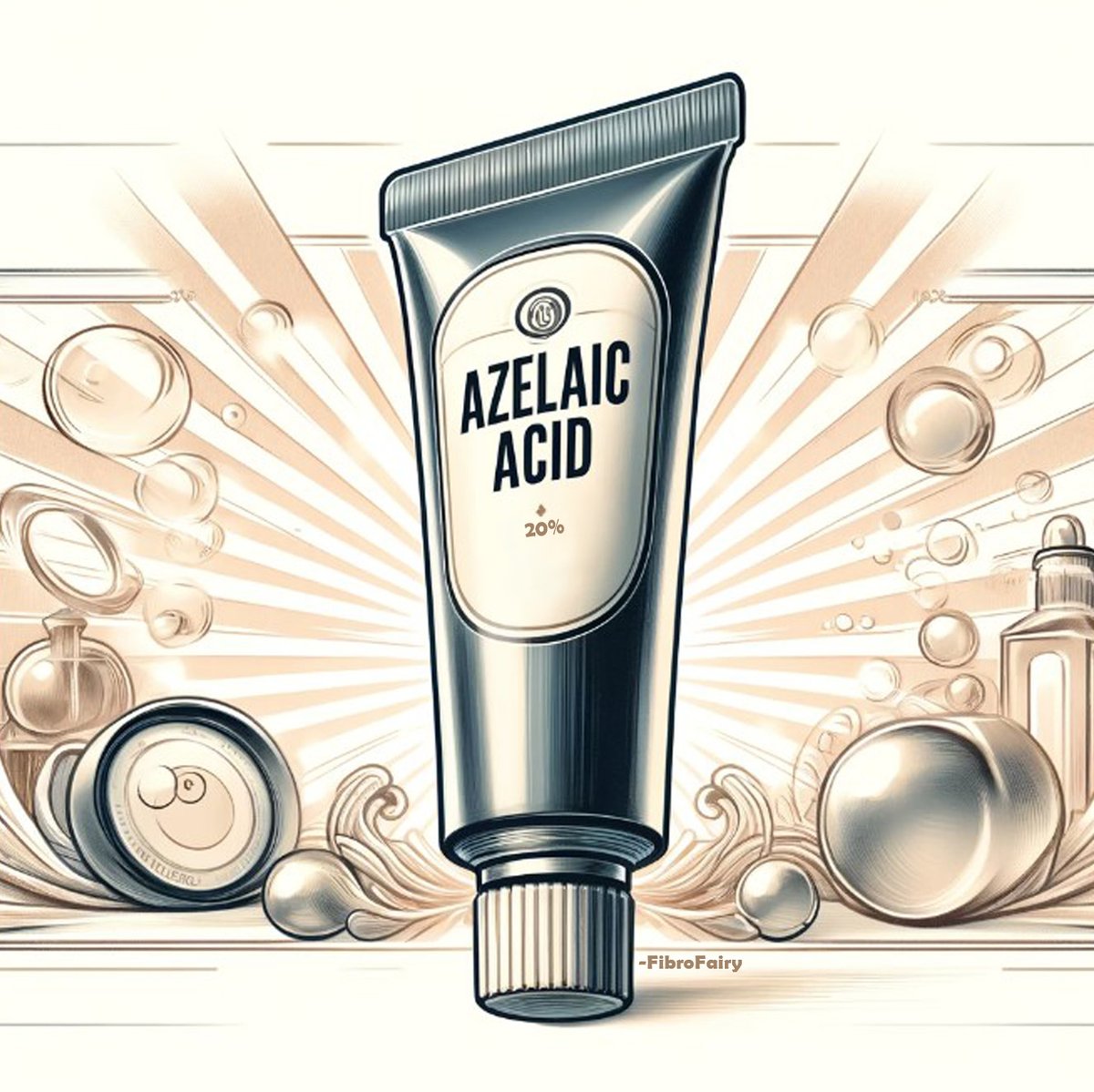 fibro_fairy's tweet photo. Many of us with #Fibromyalgia get pressure wounds or acne from sitting or lying down.🛌
Besides hypochlorous acid, I've found #Azelaic #acid to be great for rosacea, ingrown hairs, acne & more...🧴
After 6 months, I see a big difference in my skin.
Highly recommend trying it! 💜 https://t.co/QtcXXoSxvz