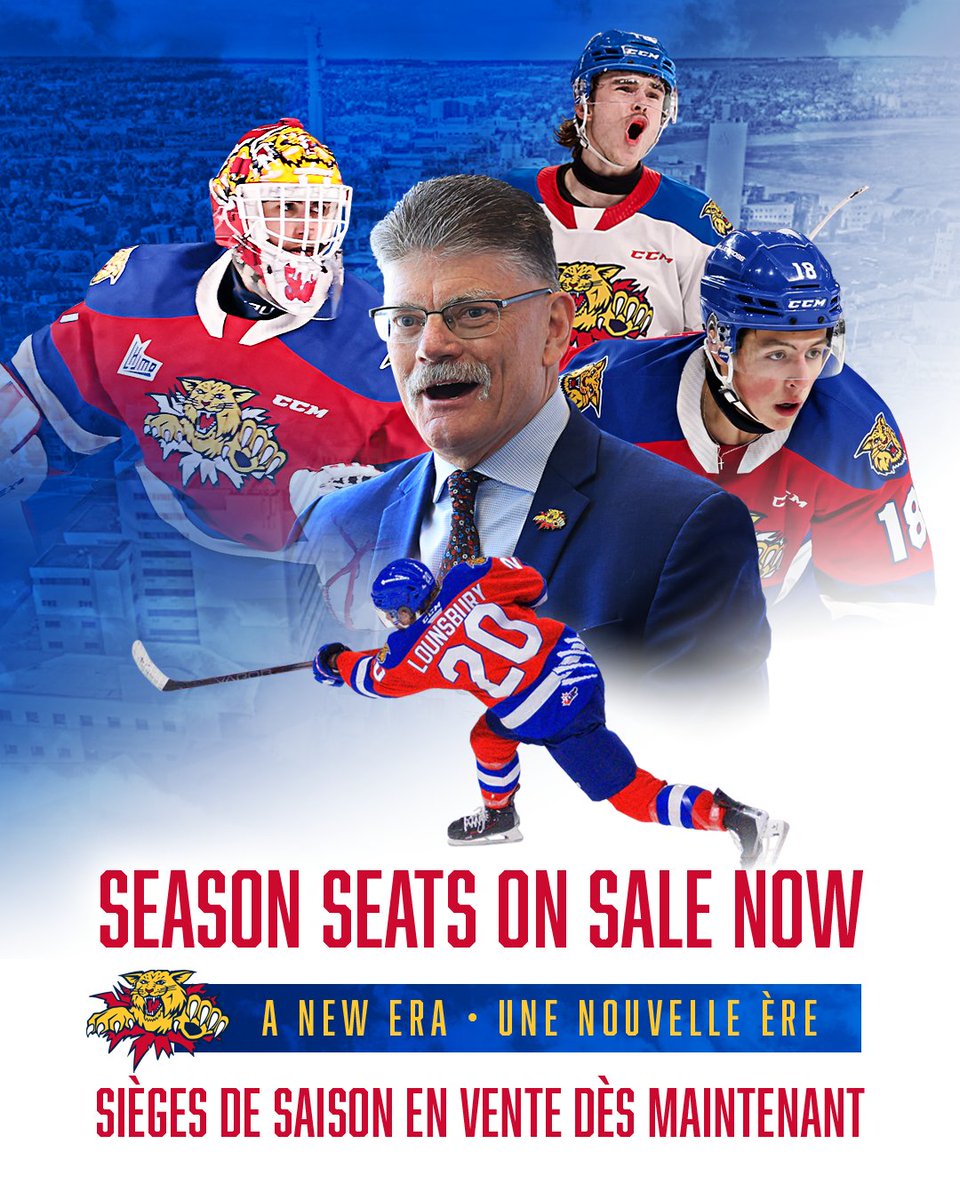 The Wildcats are ringing in #ANewEra with the hiring of Gardiner and Taylor MacDougall. 
To renew or purchase season seats, call 506-382-5555. For more info, check out the link below:
🎟️ chl.ca/lhjmq-wildcats…

#DefendTheDen
📸 @DanielStLouis