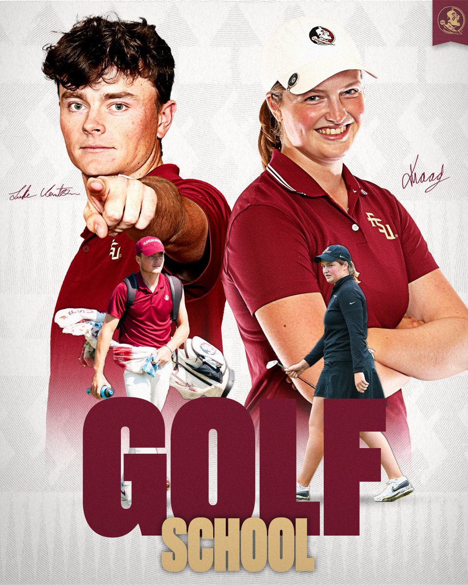 Our @FSUGolf programs continue to 𝐂𝐑𝐔𝐒𝐇 𝐈𝐓 🎯 We are 1️⃣ of just 2️⃣ schools nationally to have both programs make the #NCAAGolf Championships in every year since 2021. #OneTribe | #GoNoles