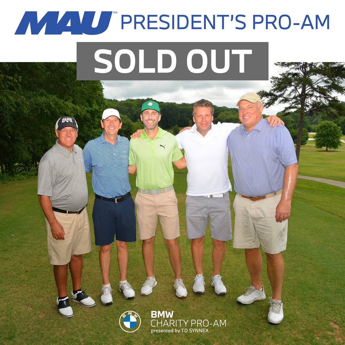 The Tuesday President's Pro-Am, presented by MAU, is officially SOLD OUT! We're grateful for MAU's ongoing partnership and their dedication to enhancing our community. Looking forward to a fantastic day of golf and networking at the Carolina Country Club on June 4! ⛳️