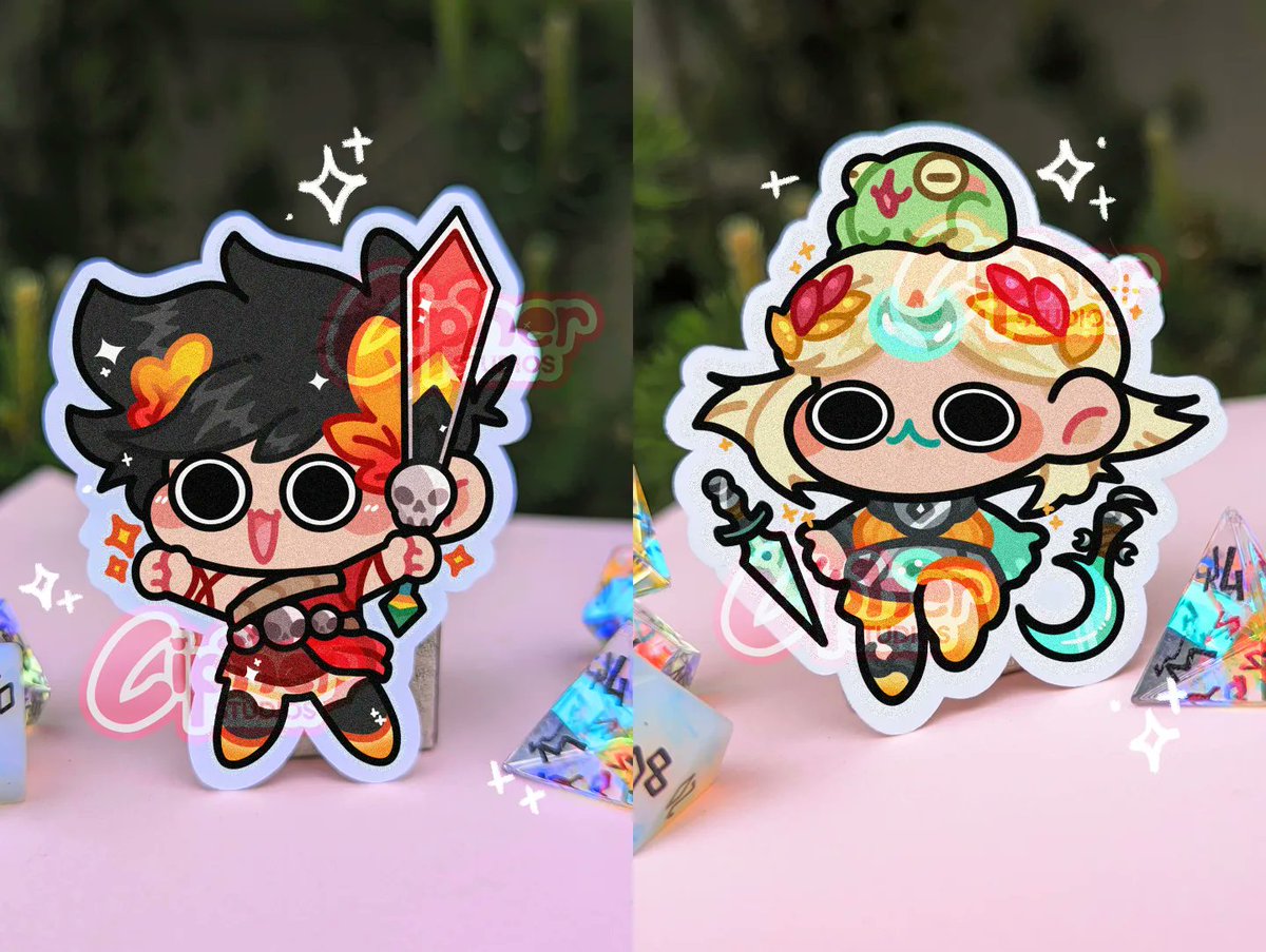 robinyoten's tweet photo. Hades 2 art now updated in my shoop! Was so fun doing these designs!! ✨✨

Debating on whether to turn these into charms hmmmMmmm.

#HADES2 https://t.co/qHqNnBhaLG