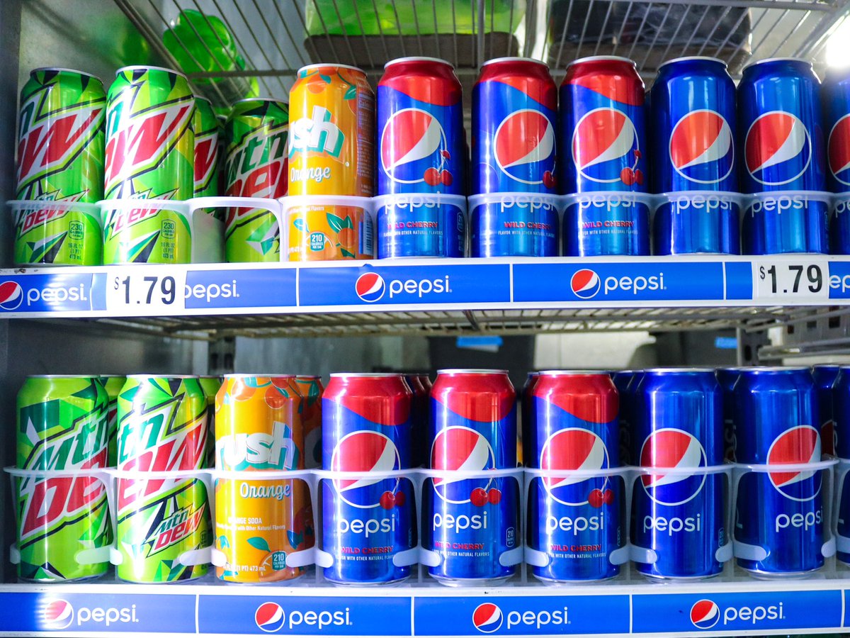 Fully stocked and cold - Mtn Dew, Crush &  Pepsi are the ultimate trio of refreshment! 

#MtnDew #Crush #Pepsi #soda #refreshments #cold #stockedup #fremontmarket #downtownlasvegas #foodie #dtlv