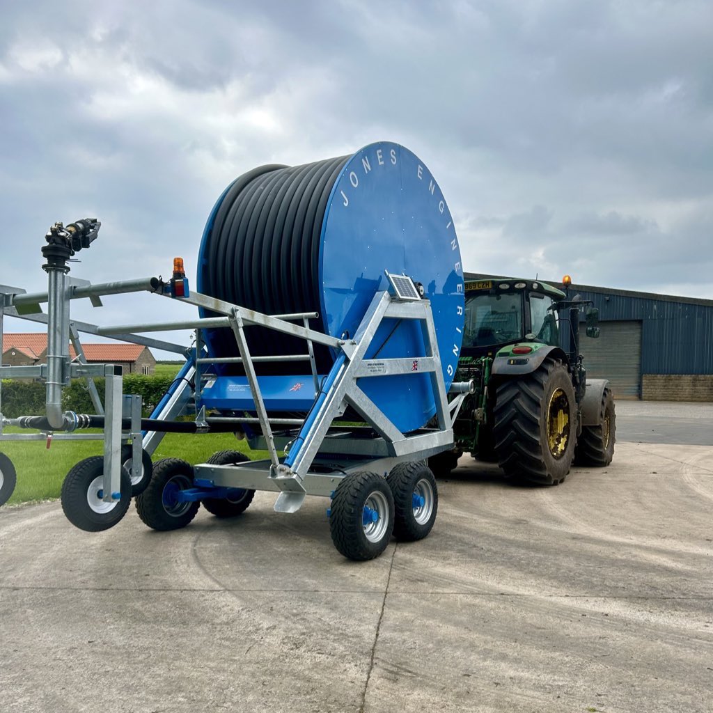 The first Irrigator of the season has been delivered to Worksop today 
#jonesengineering #britishmade #irrigation #irrigator #farming