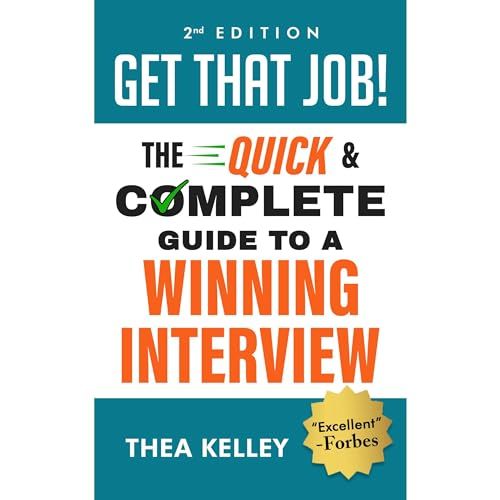 Prep for interviews on-the-go! Get the #audiobook The Quick & Complete Guide to a Winning Interview ('Excellent' -Forbes), only $4.99 or FREE with Amazon Audible. buff.ly/3Vx5OV0 #jobinterviews #interviewpreparation #interviewprep