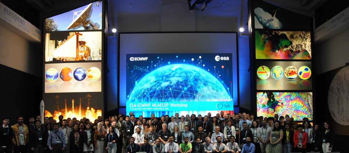 Machine learning and #AI are already part of #EarthObservation: but how will they shape the future of #EO? 

This question and more were addressed at the annual Machine Learning for Earth System Observation and Prediction workshop, held in collab with our good friends at <a href="/ECMWF/">ECMWF</a>.