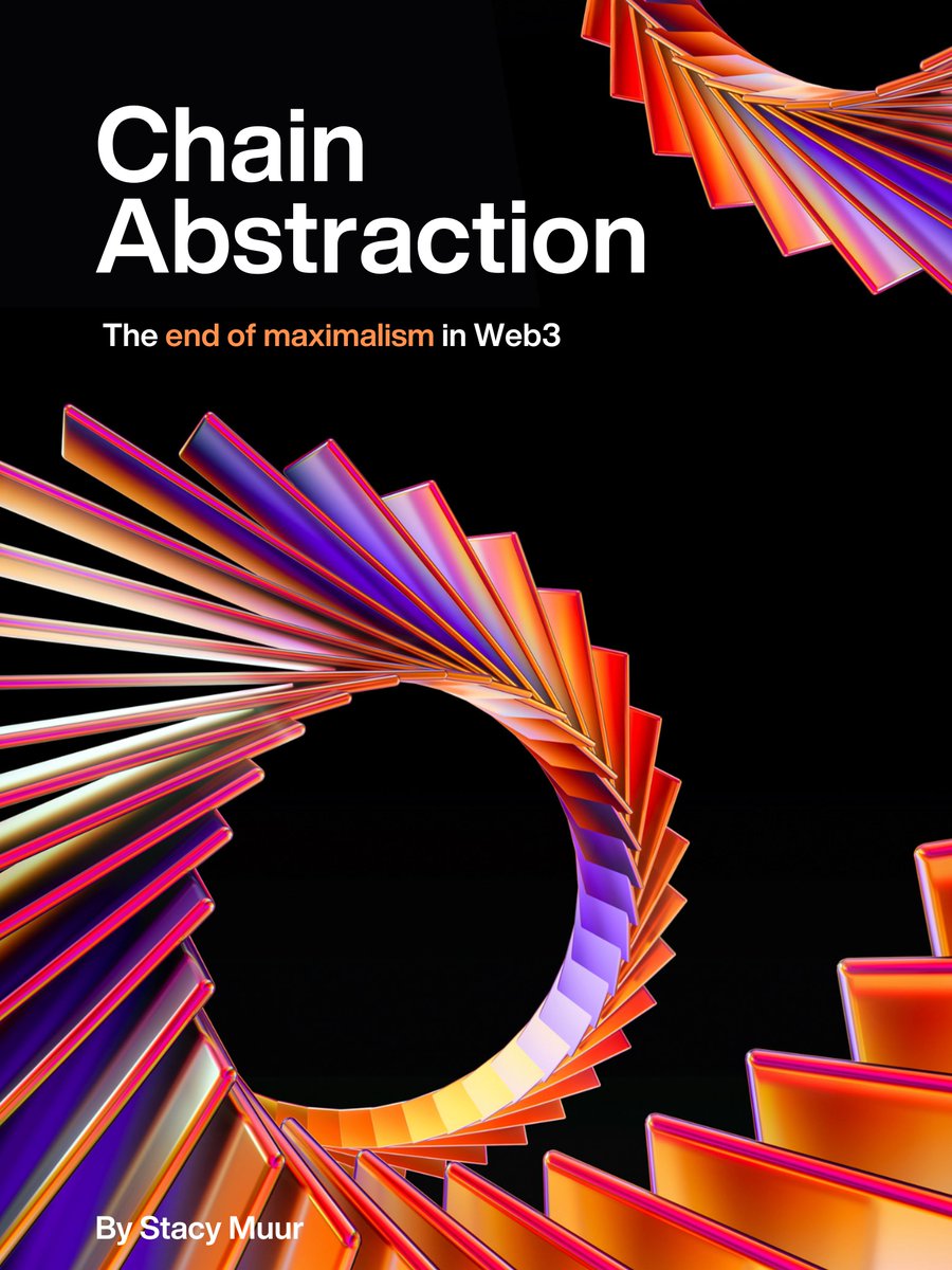 Account Abstraction is Web3 v.1.3
Chain Abstraction is Web3 v.2.0

What does that mean? The end of maximalism in Web3.

Industry review ↓