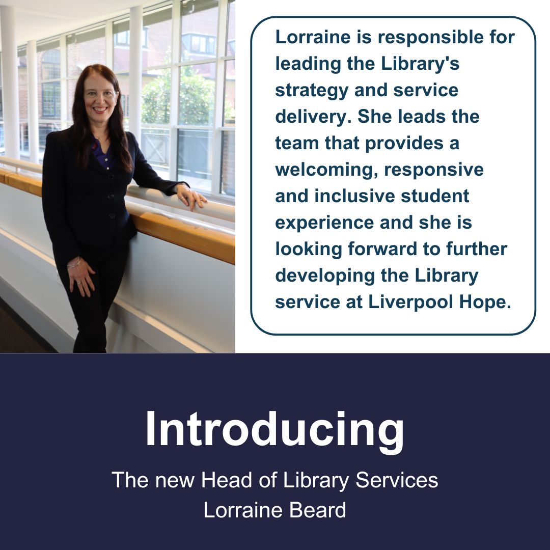 Liverpool Hope Library & Learning Spaces tweet media