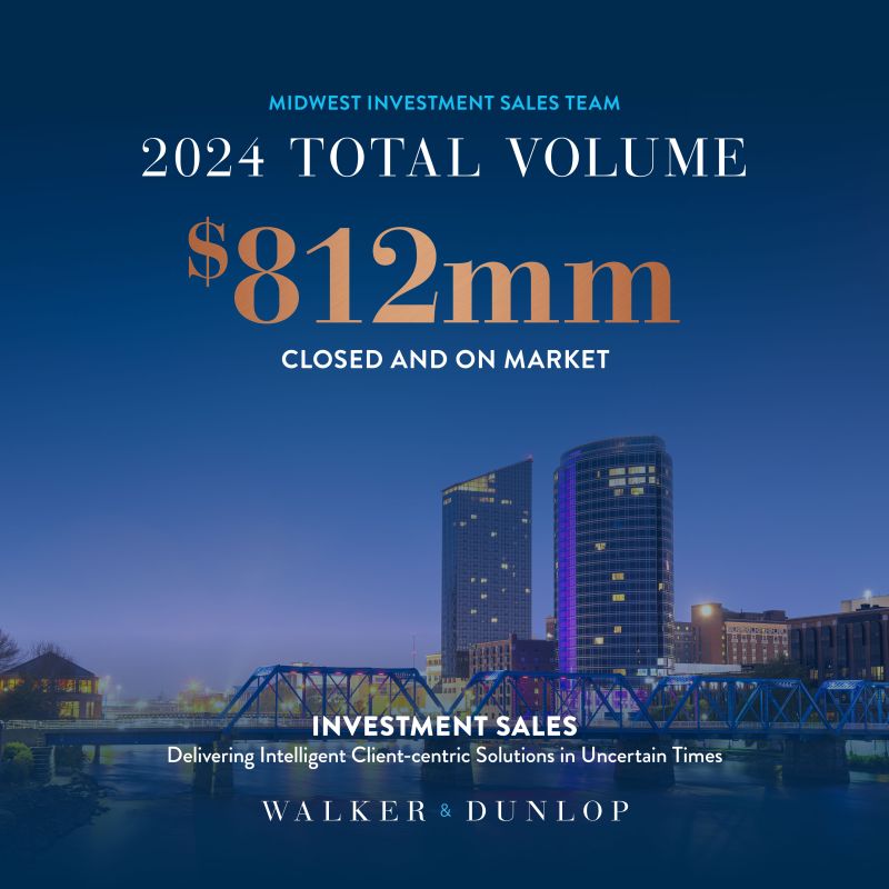 WalkerDunlop's tweet photo. In four short months, our Midwest Investment Sales teams have accumulated $812 million in total volume closed and on the market! 🎉
Connect with our expert Midwest team today: https://t.co/xFIZiUnYOL
#Midwest #InvestmentSales #WeAreWD #WDIS https://t.co/i7iK1vgMLP