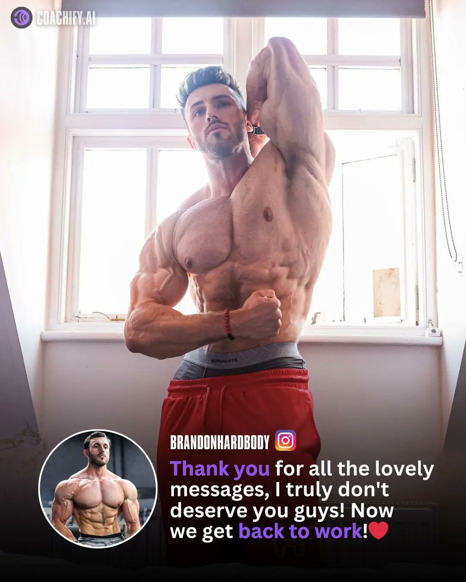 CoachifyAI's tweet photo. What is your opinion? 

Free workout &amp; diet plans in bio 💪

#trending #bodybuilding #gym #workout #fitness https://t.co/UwL0O2jzpQ