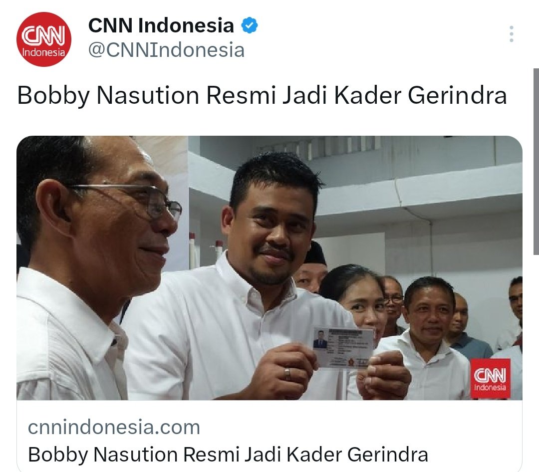 Apa gak ngakak lu🤣🤣🤣
Kaesang Ngajak orang Gabung PSI. eehh Iparnya malah Gabung di Gerindra😁🤣

Lu artiin sendiri deh kira² krn apa..??