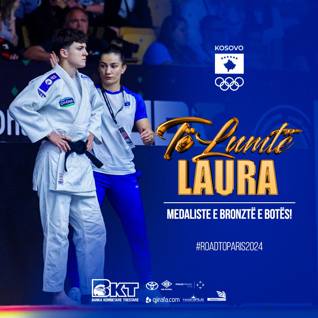 🔥IT'S B R O N Z E 🥉💥👇 Congrats to Laura and Toni Kuka🙌 #JudoWorlds