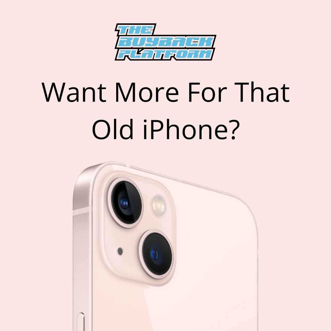BuyBackPlatform's tweet image. Every day your old iPhone is losing value. Price your device today and lock in your offer thebuybackplatform.com