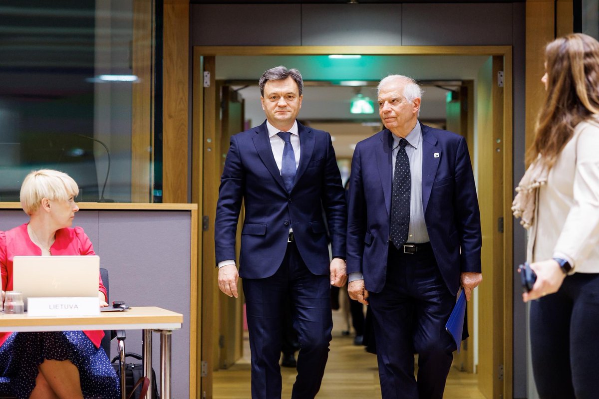 DorinRecean's tweet photo. The 🇪🇺-🇲🇩Association Council has shown one important fact: Moldova has trustworthy partners with whom it’s building the European Moldova, creating a better life for citizens.

Reaffirmed to our partners that we are fully determined to implement all the reforms on our EU agenda. https://t.co/3lwm4hSlUi