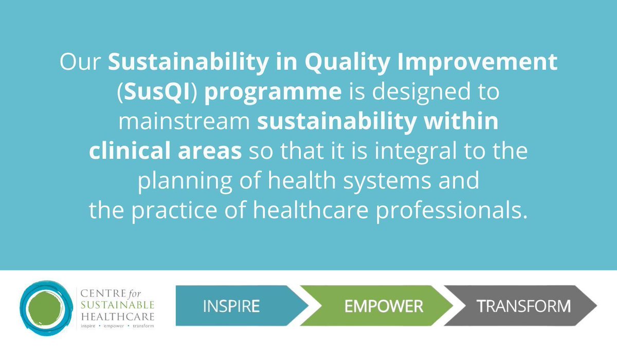 Learn more 👉 buff.ly/3IKfbqM #SusQI #qualityimprovement #sustainablehealthcare