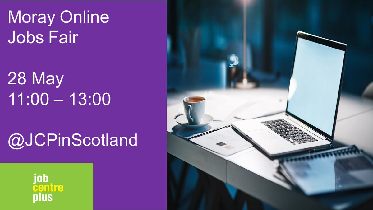 Join our #Moray Online Jobs Fair 👇

Discover vacancies throughout #Elgin, #Buckie, #Forres, #Fochabers and #Lossiemouth 

Featuring a range of sectors, including @MorayCouncil, @NHSGrampian, @Johnstons_Elgin, @UHIMoray and many more! 

#MorayJobs @Moraypathways