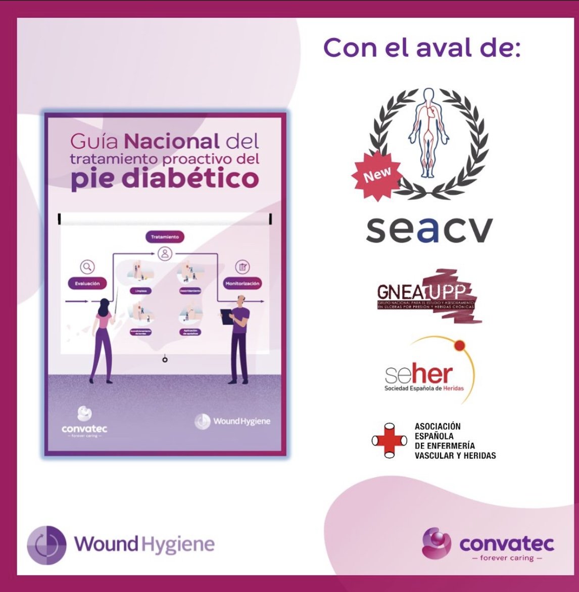SEHERidas's tweet photo. Ya puedes conocer la 𝐆𝐮𝐢́𝐚 𝐍𝐚𝐜𝐢𝐨𝐧𝐚𝐥 𝐝𝐞𝐥 𝐭𝐫𝐚𝐭𝐚𝐦𝐢𝐞𝐧𝐭𝐨 𝐩𝐫𝐨𝐚𝐜𝐭𝐢𝐯𝐨 𝐝𝐞𝐥 𝐩𝐢𝐞 𝐝𝐢𝐚𝐛𝐞́𝐭𝐢𝐜𝐨, documento avalado por la @SEHERidas
👀 Consúltala a través del siguiente enlace 👉 https://t.co/dqfuDSS1RI https://t.co/dpoHslz7EJ