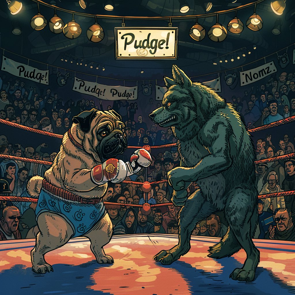TheCryptoPA's tweet photo. @PUDGEonBLAST @thewolvesxyz #PudgeVSWolves
πΎ v πΊ
@PugLifeGame v @TheWolves_io
On @Blast_L2
LET THE GAMES BEGIN! https://t.co/EOd6Semsy4