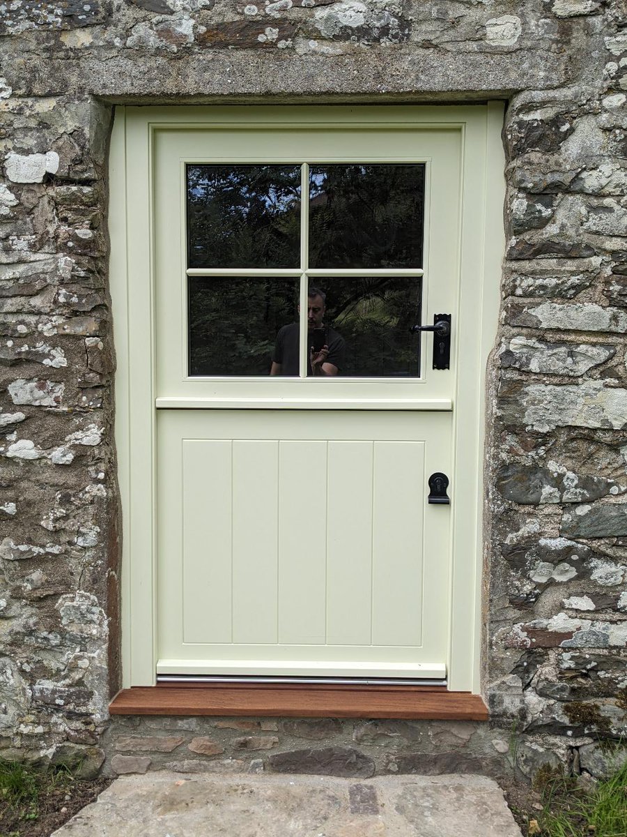 Quality custom made stable doors measured, made and installed by us in Devon gshaydon.co.uk #joinery #custommade #doors