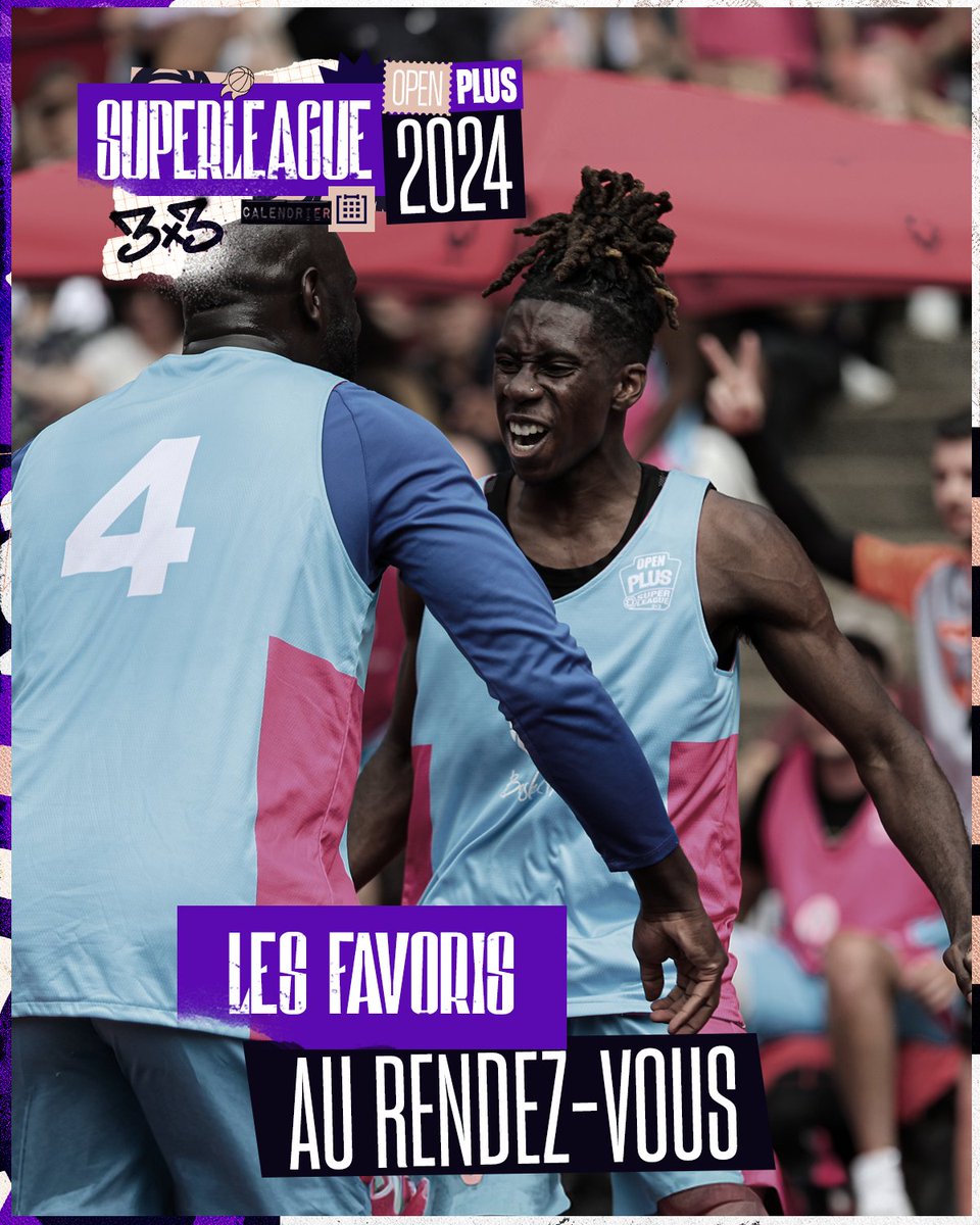 Superleague 3x3 FFBB | Les favoris répondent présent avec la victoire de <a href="/ermont3x3/">bc_ermont3x3</a> au Pouliguen dimanche et le doublé des teams masculine et féminine de <a href="/BALLISTIK3x3/">BALLISTIK🏀3x3</a> au Mans lundi 🔥💥

➕ d'infos : bit.ly/3K7P4Ng

#Superleague3x3 #OpenPlus3x3