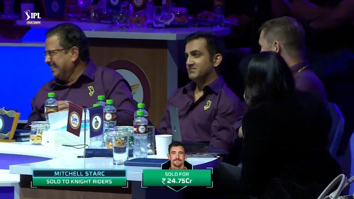 tamil_today7's tweet photo. #Michellstarc | Gambhir is a Legend. He bought Mitchell Starc at any cost. Now starc proves he is a beast in knockouts. https://t.co/02CwRloGFz
