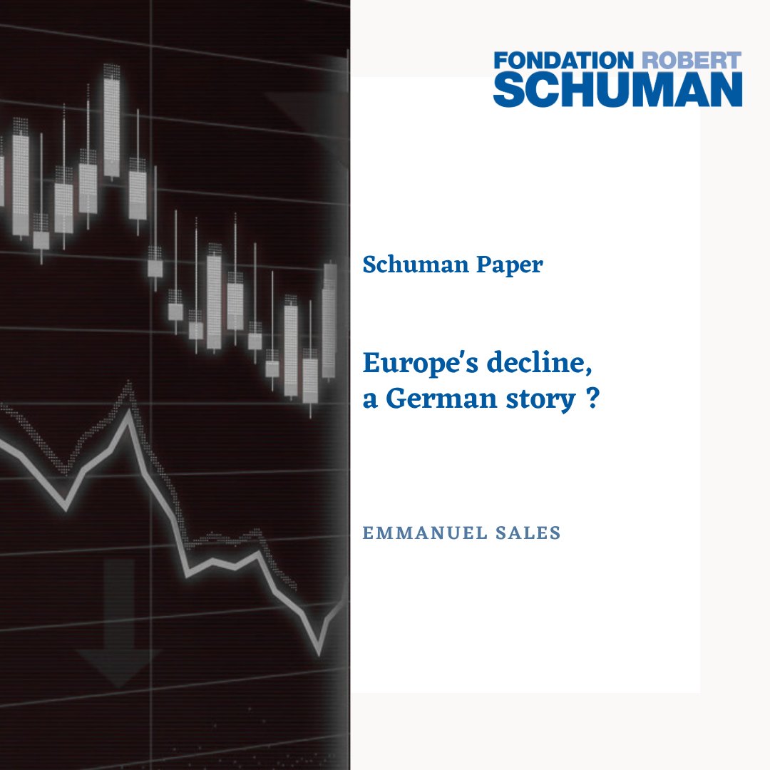 'With the end of the Cold War & the advent of the €, Berlin now has a historic responsibility for the future of the continent's peoples. 🇩🇪 must abandon its mercantilist ideal & accept its 🇪🇺 destiny', writes Emmanuel Sales. ➡️ robert-schuman.eu/en/questions-d…